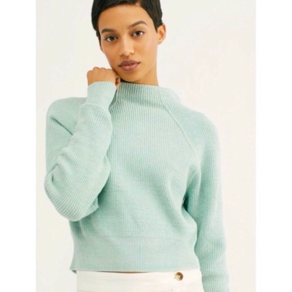 Free People Sweaters - Free People Too Good Knit Mock Neck Sweater